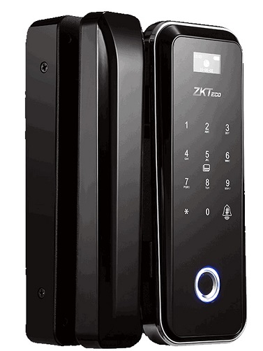 ZKTeco GL300 cerradura inteligente para puerta de cristal con reconocimiento de huella digital