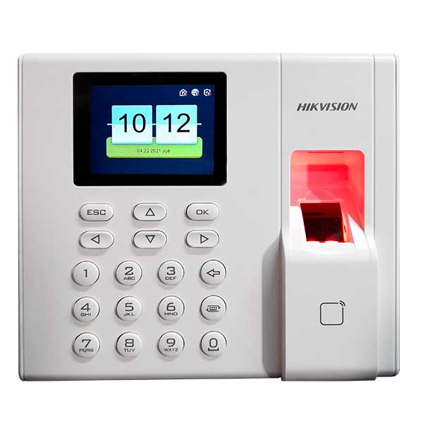 Reloj checador huella digital Hikvision K50 id