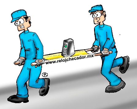 Reparación de reloj checador