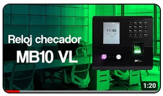 Video ZKTECO MB10 VL