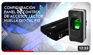 Configuración ZK FR1200 con ZK InBio260