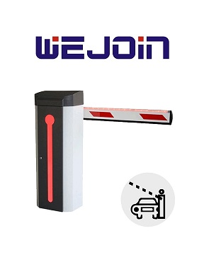 Barrera vehicular Wejoin con servomotor brazo 3 metros LED