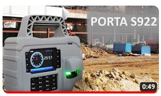 Reloj checador huella digital ZKTeco S922 video